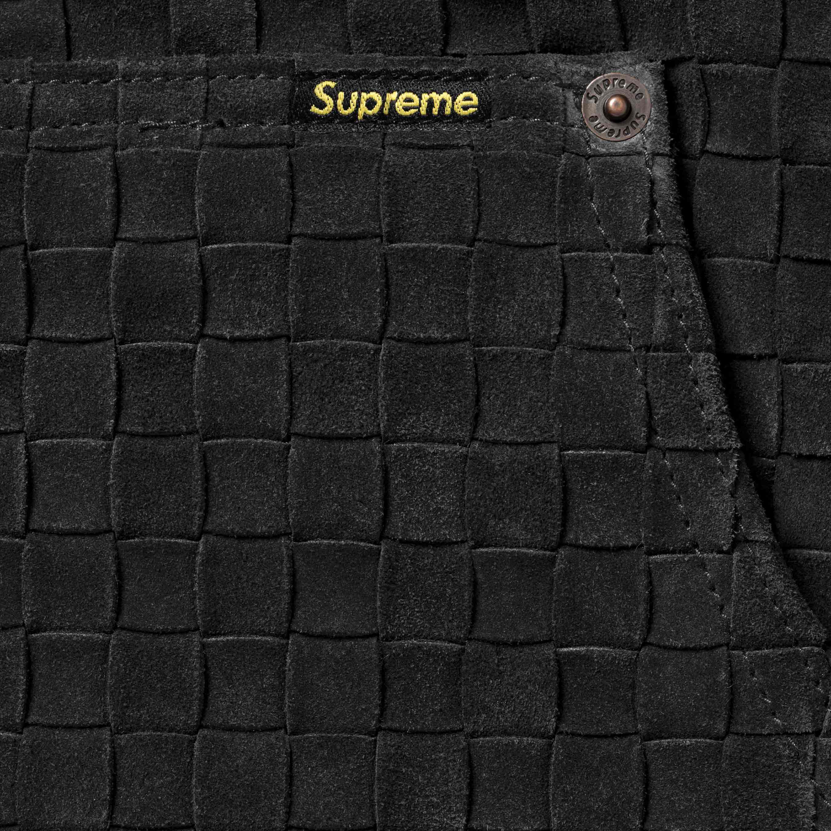 Woven Suede Hooded Work Jacket view 5